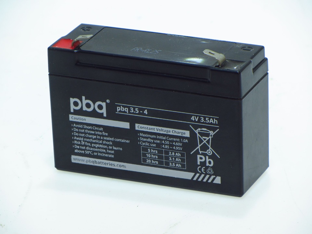 Multipower MP-3.5-4  AGM 4V 3.5AH 90 x 34 x 65