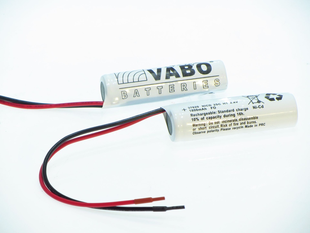 Vabo Nimh 2SC1800 HT STACK 2.4V 23x85