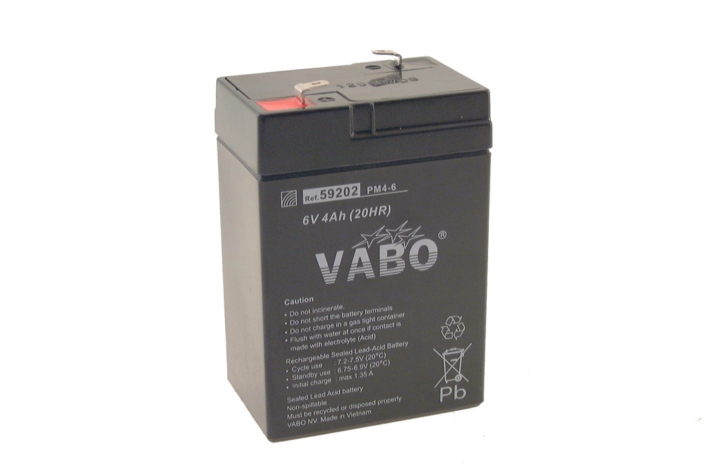 Vabo PM 4 -6 SLA BATTERY