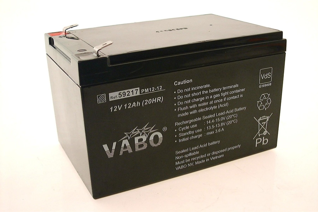 Vabo PM 12-12  SLA BATTERY VDS