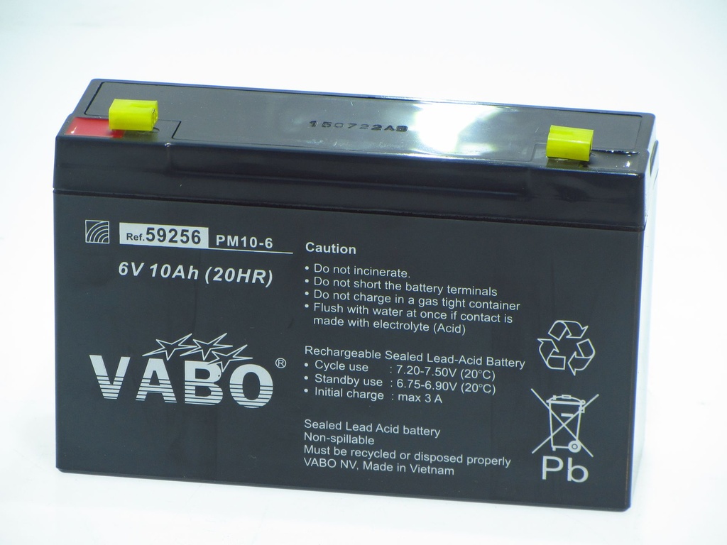 Vabo PM10-6 SLA BATTERY