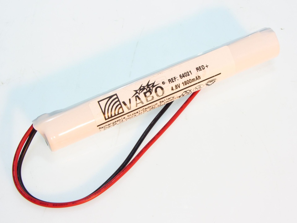 Vabo Nicd 4SC1800 HT STACK 4.8V Wired 23x172 (subref11889)