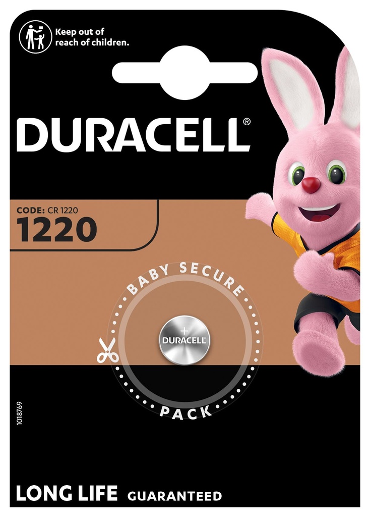 Duracell DL1220 Lithium 3V Blister 1