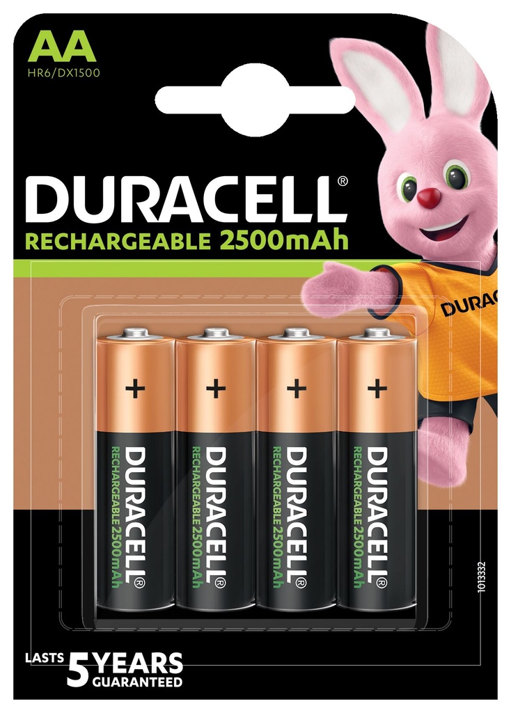 Duracell Accu AA HR06 2500mAh Precharged Blister 4