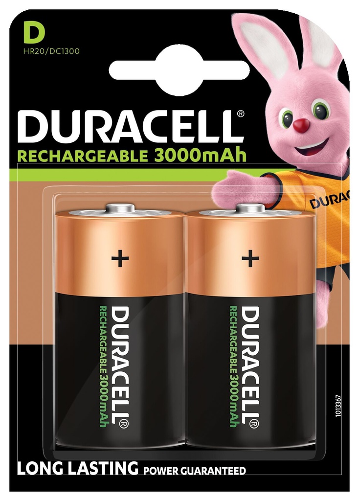 Duracell Accu D HR20 3000mAh Blister 2