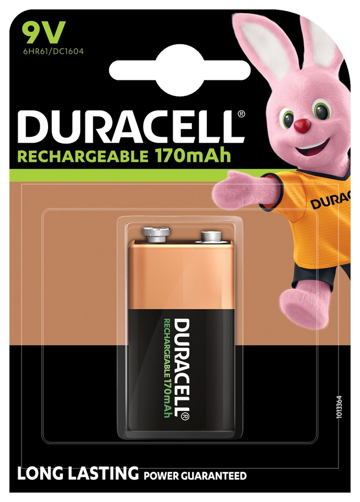 Duracell Accu 9V HR22 170mAh Blister 1