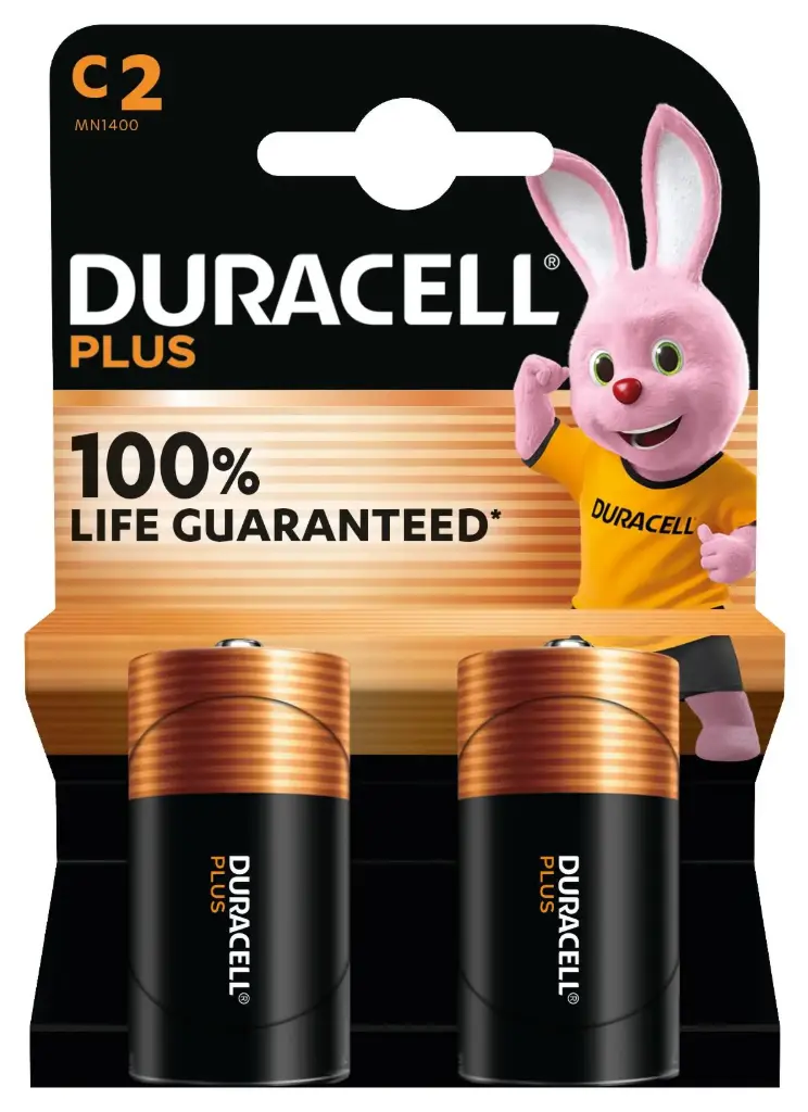 Duracell ML Plus MN1400 C LR14 1,5V Blister 2