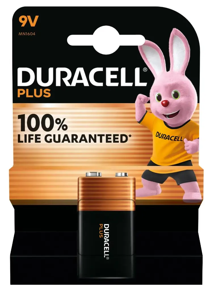 Duracell ML Plus MN1604 9V 6LR61 Blister 1