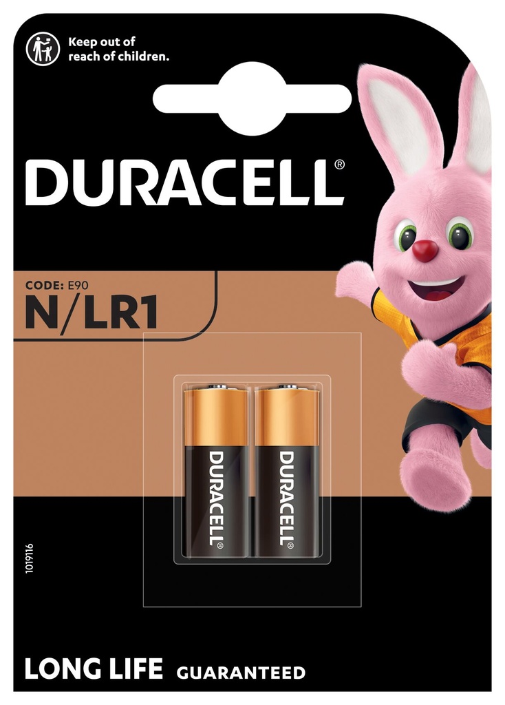 Duracell MN9100 LR01 Alkaline 1,5V Blister 2