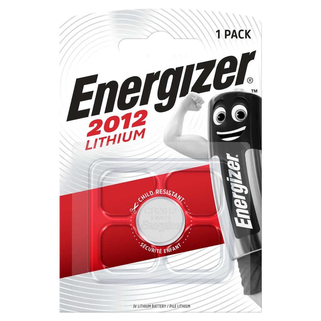Energizer CR2012 Lithium 3V Blister 1