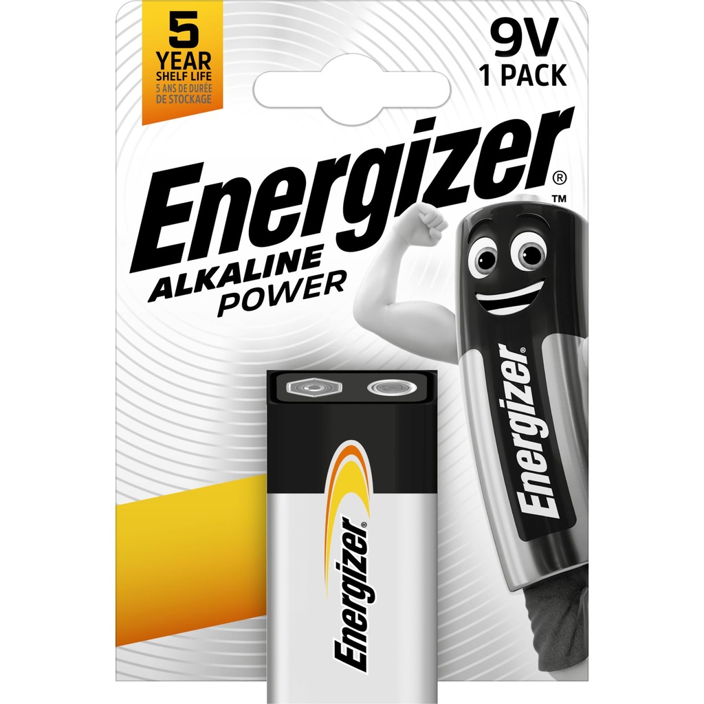 Energizer 6LR61 Alkaline Power Blister 1