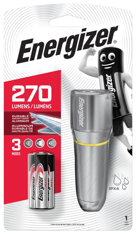 Energizer Vision HD Metal Led 3AAA incl.