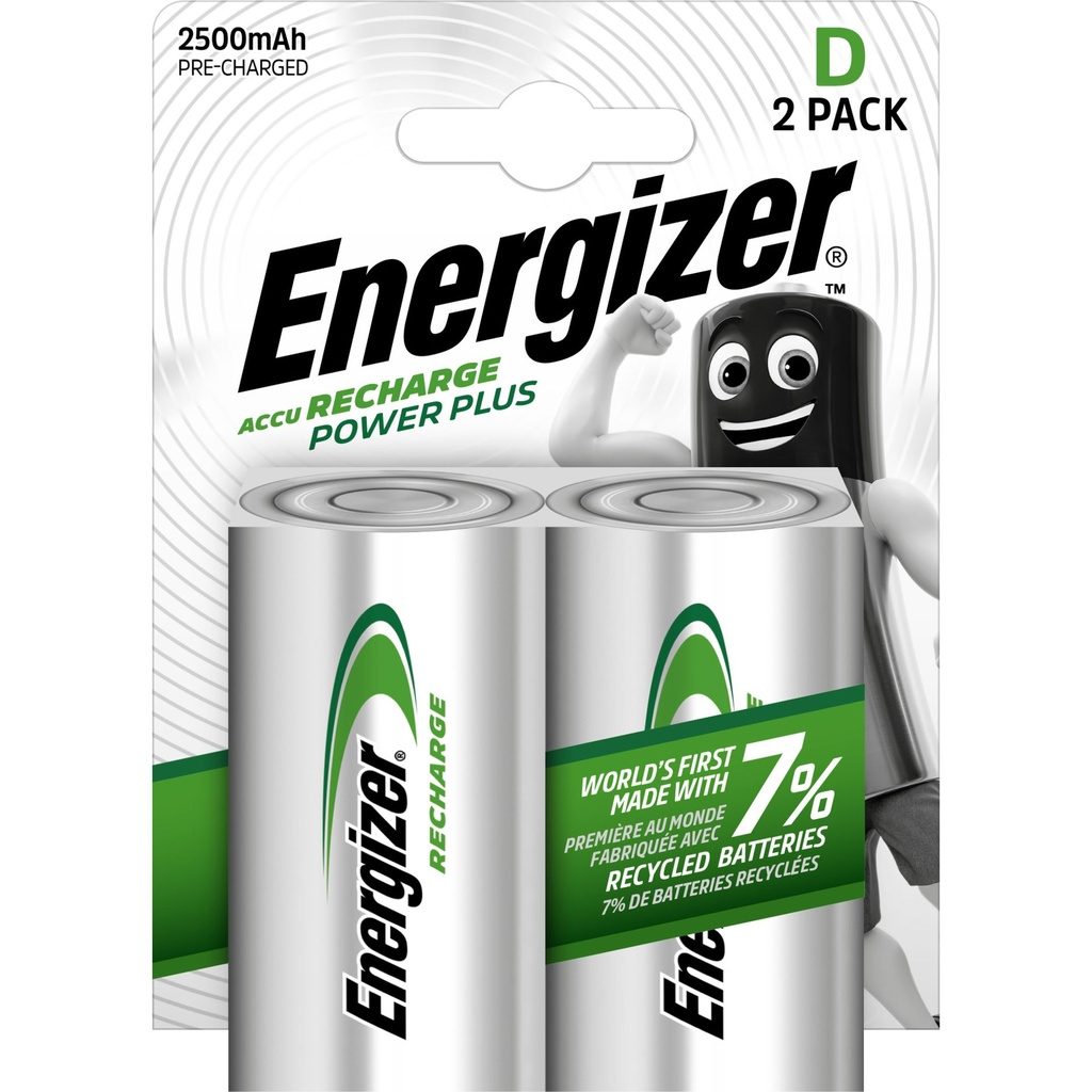 Energizer HR20 Powerplus Nimh 2500mAh Blister 2