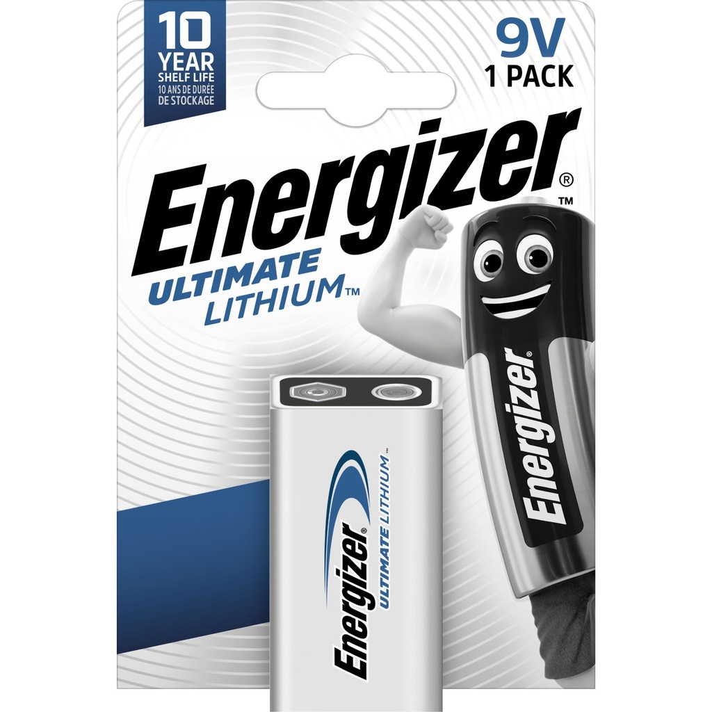 Energizer L522 Lithium 9v Blister 1