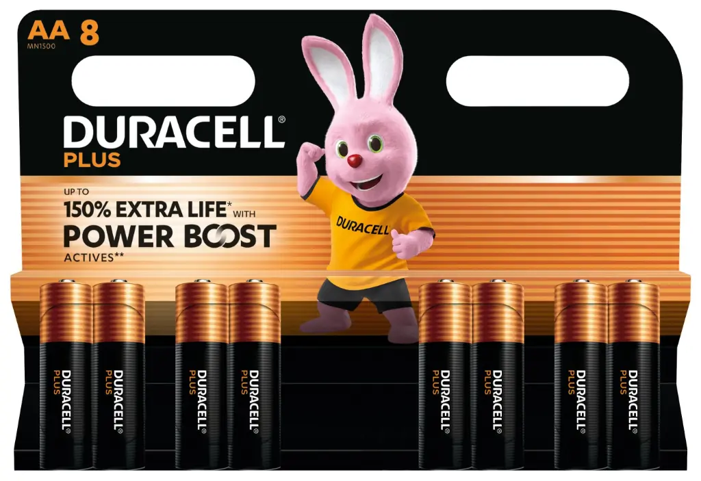 Duracell ML Plus Boost MN1500 AA LR06 1,5V Blister 8