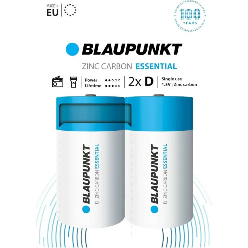 Blaupunkt R20 Blister 2 Zinc Carbon