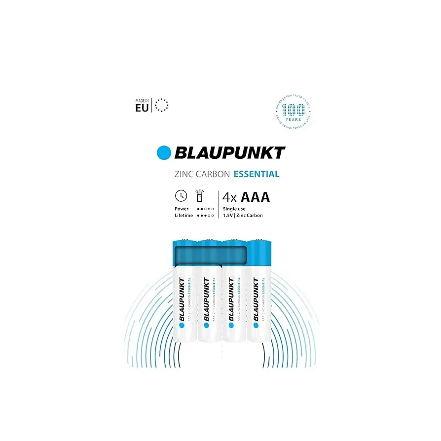Blaupunkt R03 Blister 4 Zinc Carbon