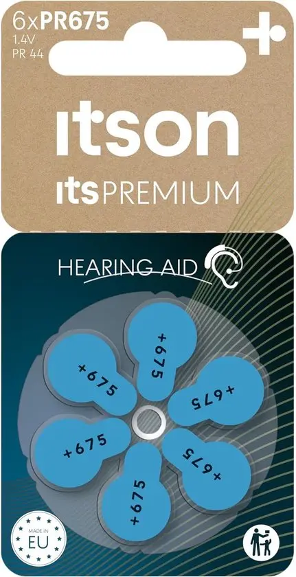 Itson PR675 (44) Blister 6 Zinc Air