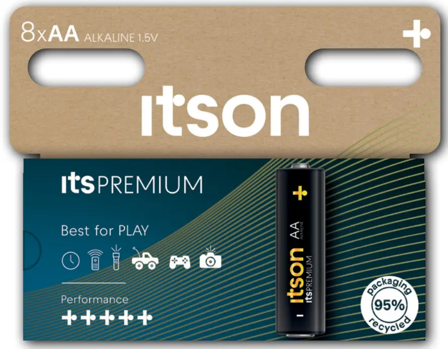 Itson Premium Alkaline LR06 Blister 8