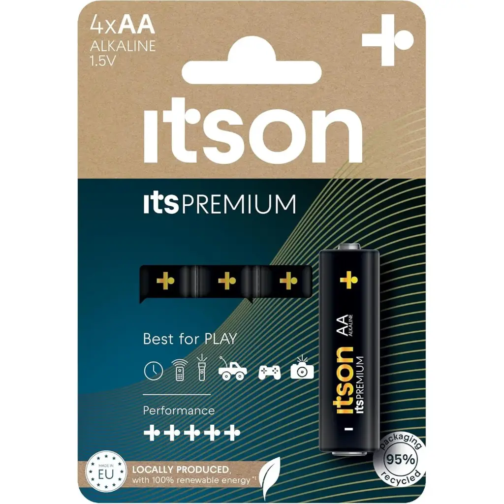 Itson Premium Alkaline LR06 Blister 4