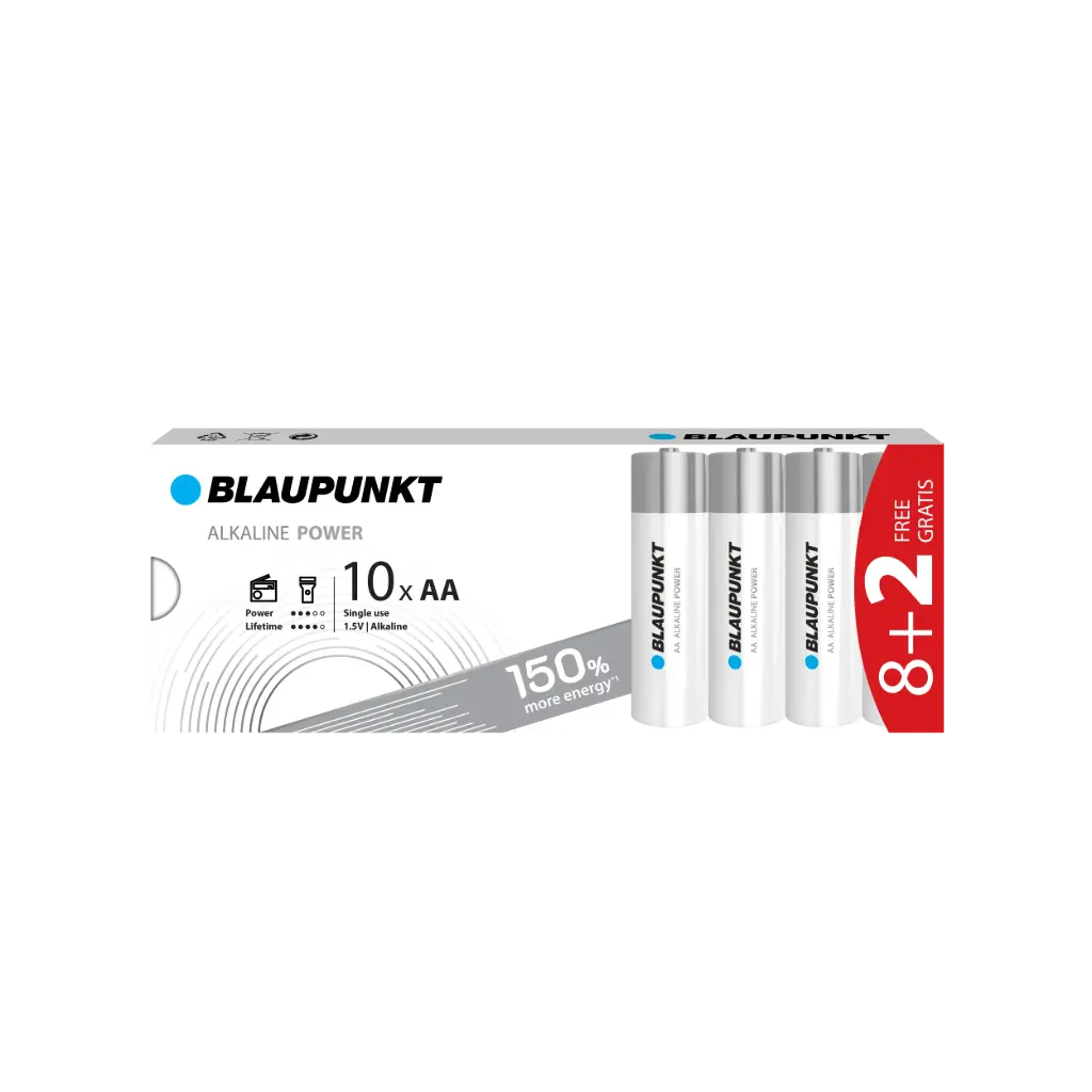 Blaupunkt Power Alkaline LR06 Box 8+2
