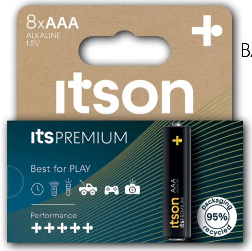 Itson Premium Alkaline LR03 Blister 8