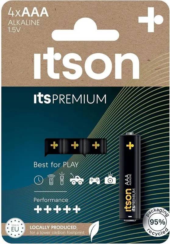 Itson Premium Alkaline LR03 Blister 4
