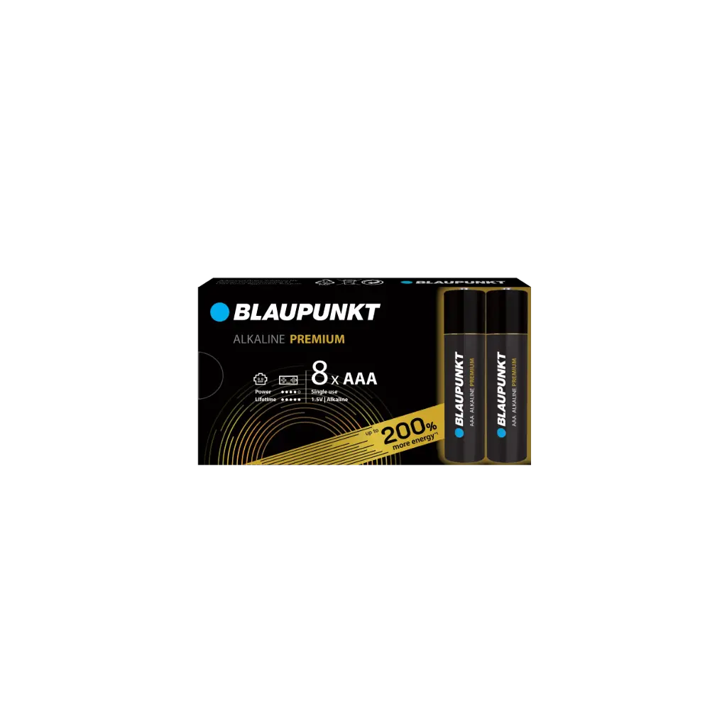 Blaupunkt Premium Alkaline LR03 Blister 8