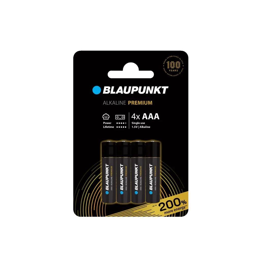 Blaupunkt Premium Alkaline LR03 Blister 4