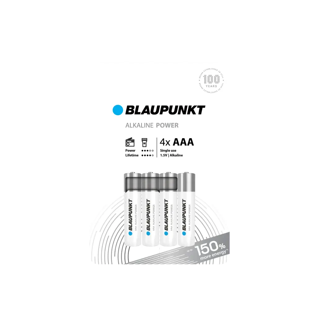 Blaupunkt Power Alkaline LR03 Blister 4