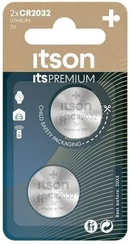 Itson CR2032 Blister 2 Coin Lithium