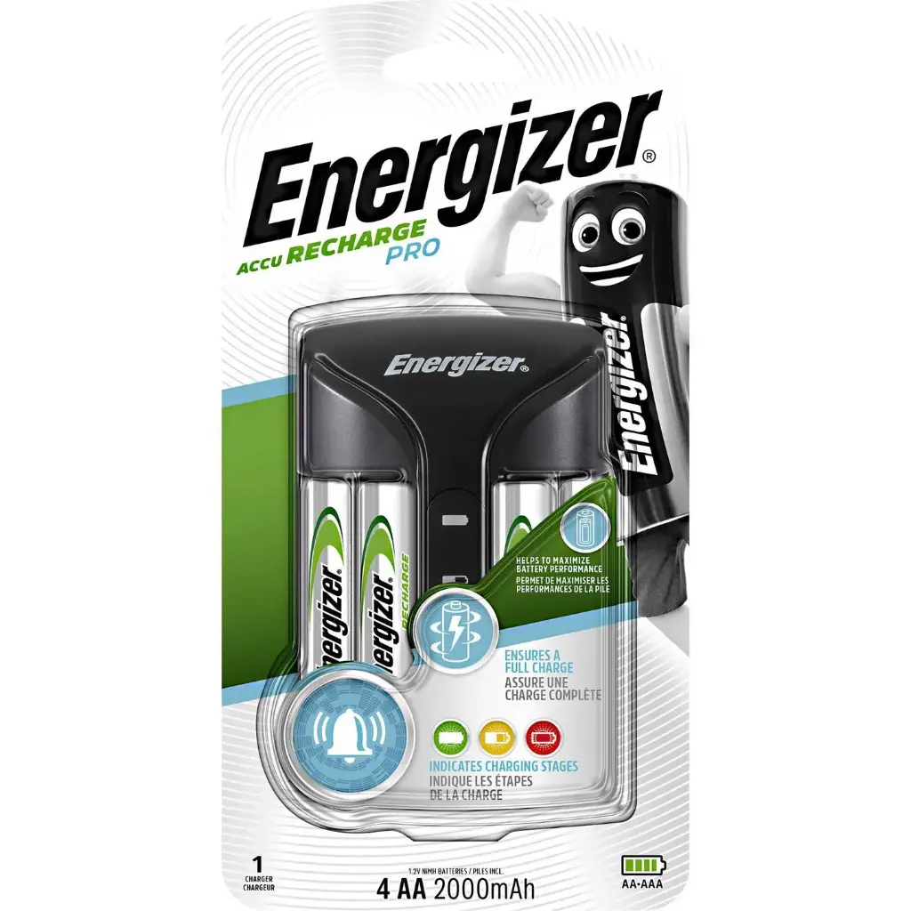 Energizer Pro Charger 4 x 2000mAh incl.