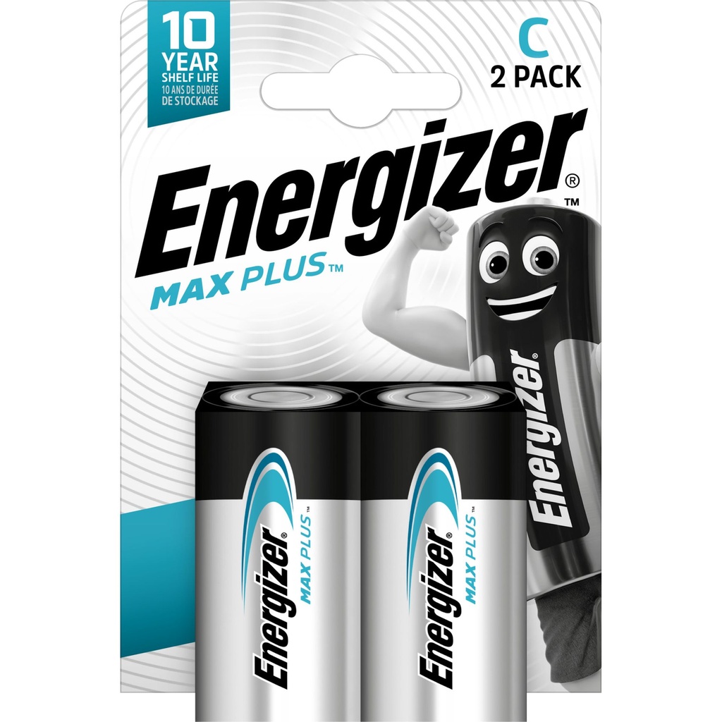 Energizer LR14 Max Plus Alkaline Blister 2