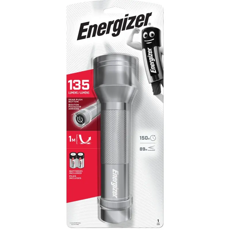 Energizer Metal Lamp LED 2D incl.