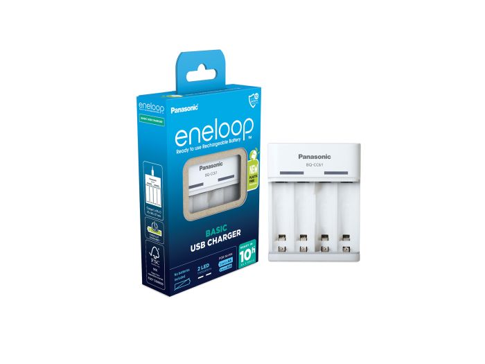 Panasonic Eneloop Charger BQ-CC61USB