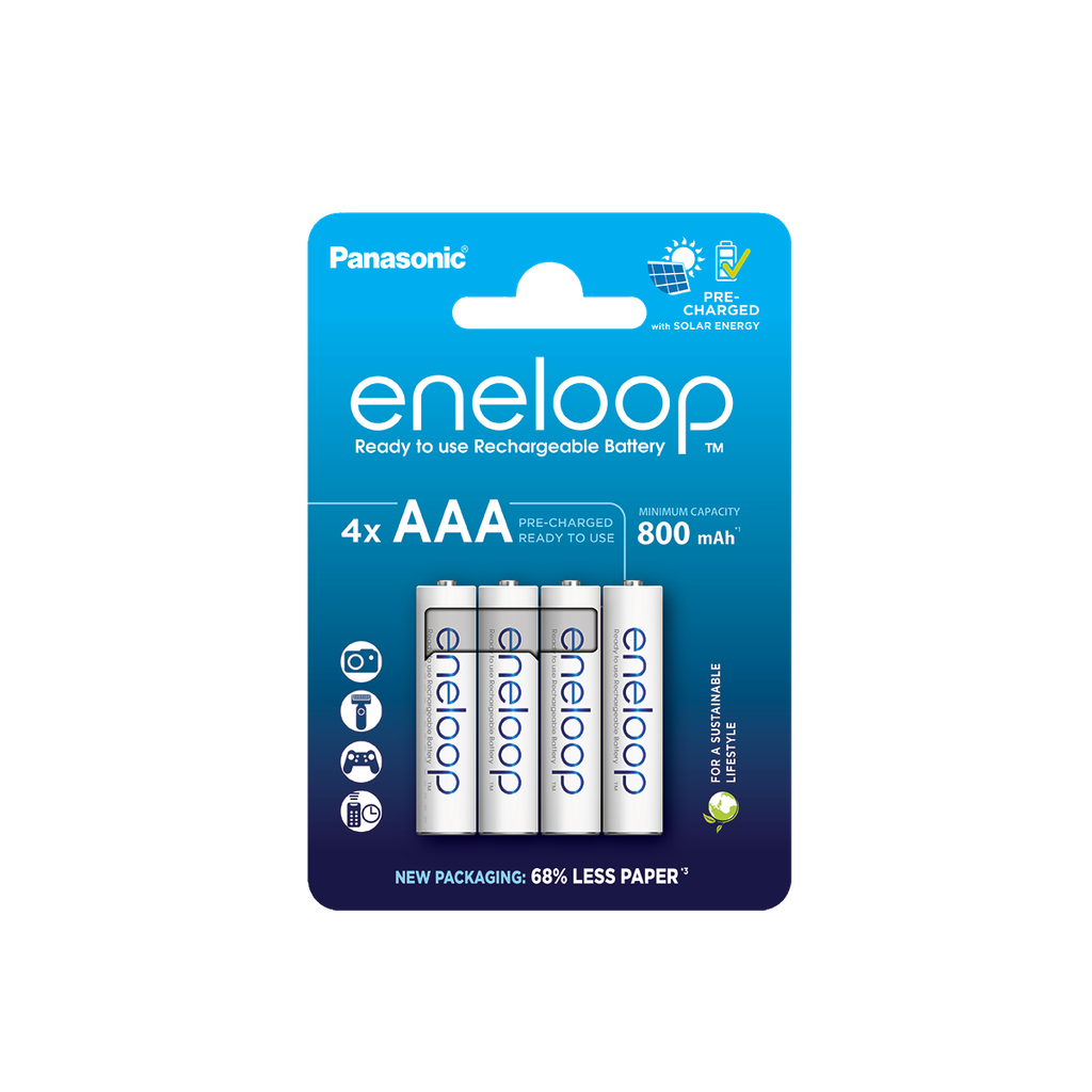 Panasonic Eneloop BK-4MCDE/4CP AAA 800mAh BL4