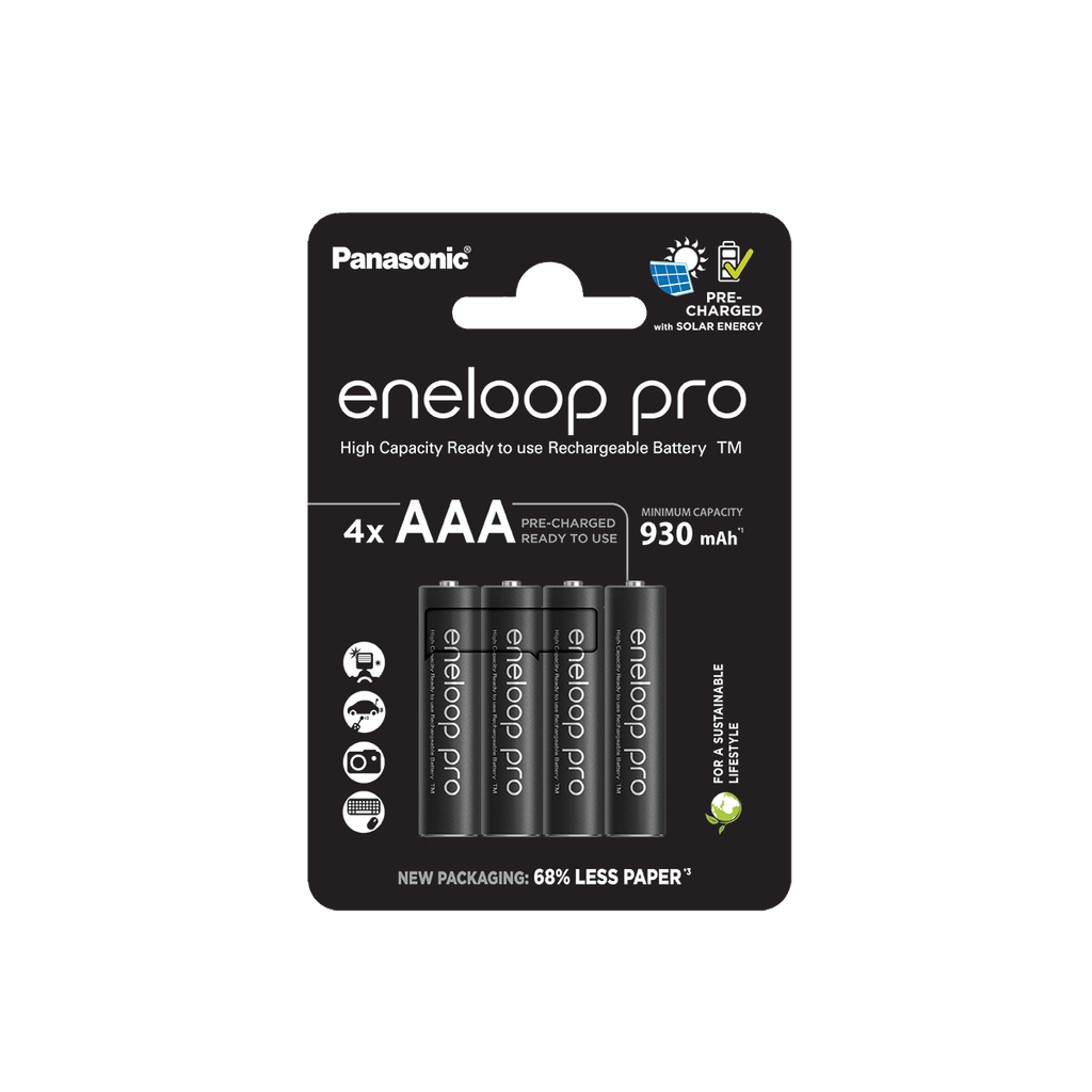 Panasonic Eneloop Pro BK-4HCDE/4CP AAA 930mAh BL4