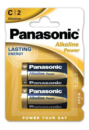 Panasonic LR14 C Alkaline Power Blister 2
