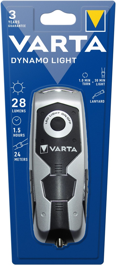 Varta 17680 Dynamo Light incl.. Accu