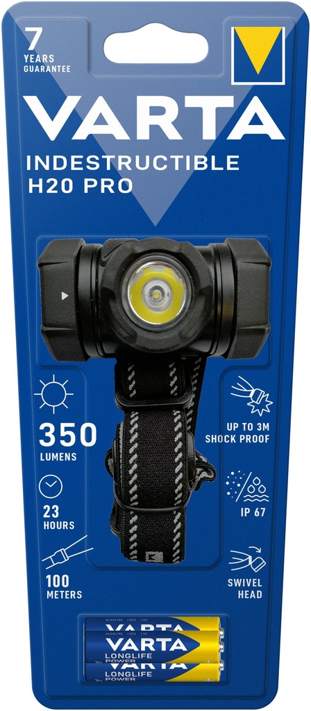 Varta 17732 Indestructible H20 incl.. 3 x AAA