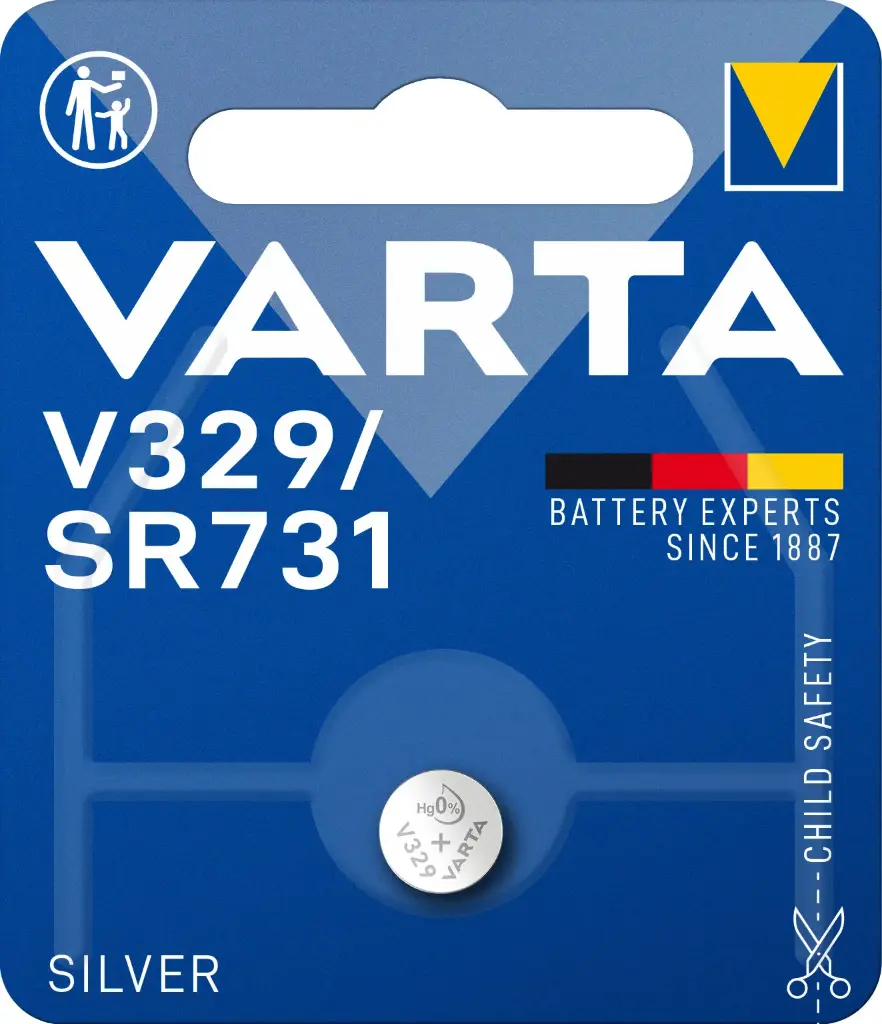 Varta V329 SR731SW Blister 1