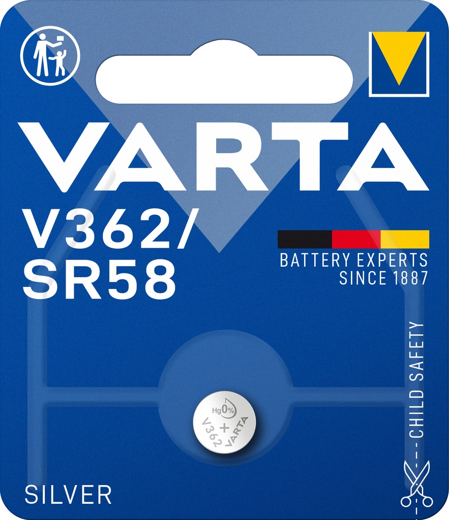 Varta V362 SR721SW Blister 1