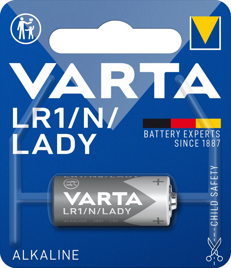 Varta 4001 LR01 Lady Alkaline Blister 1