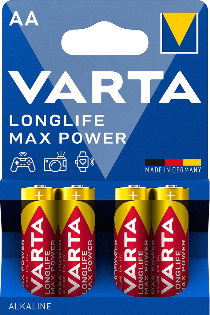 Varta 4706 Longlife Power Max LR06 Alkaline Blister 4