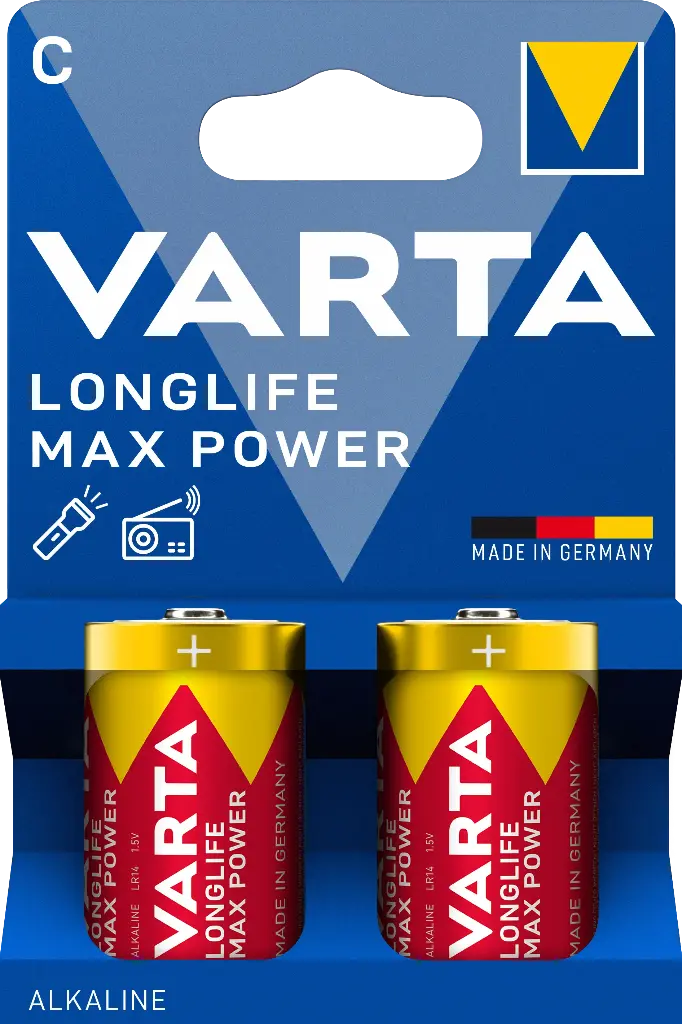 Varta 4714 Longlife Power Max LR14 Alkaline Blister 2
