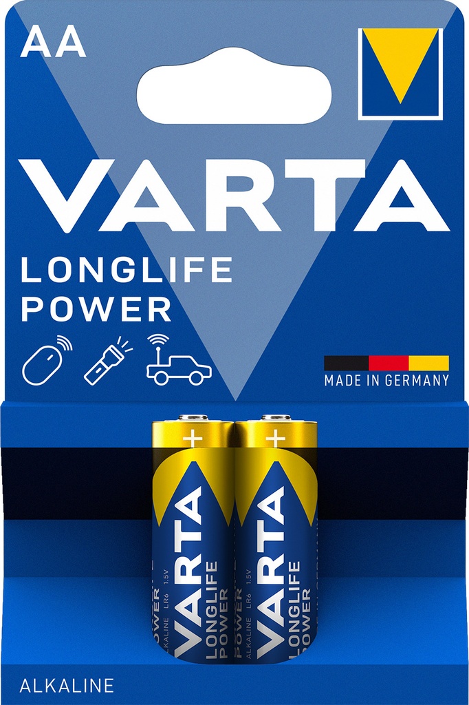 Varta 4906 LR06 Alkaline Longlife Power Blister 2