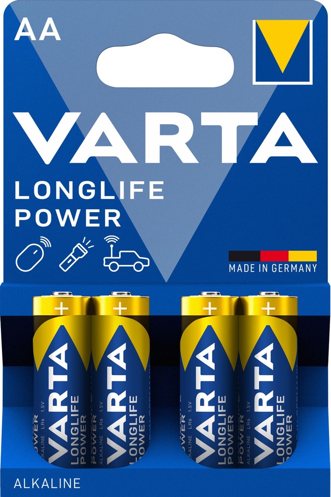 Varta 4906 LR06 Alkaline Longlife Power Blister 4
