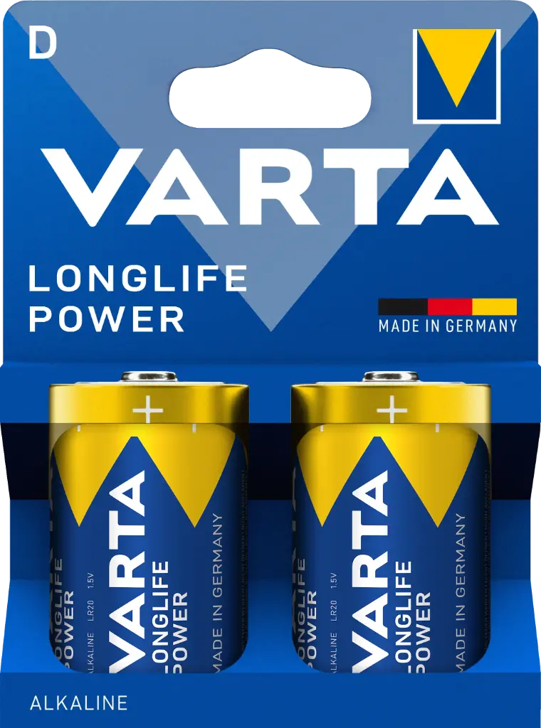 Varta 4920 LR20 Alk. Longlife Power Blister 2