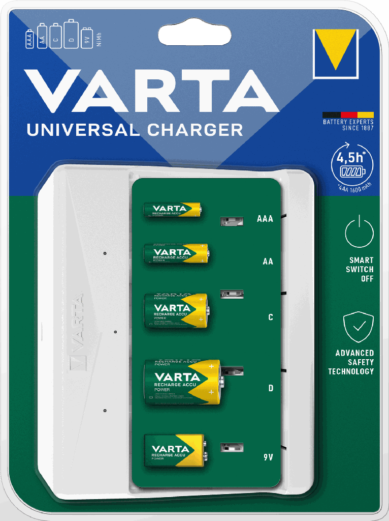 Varta Universal Charger excl. batt.