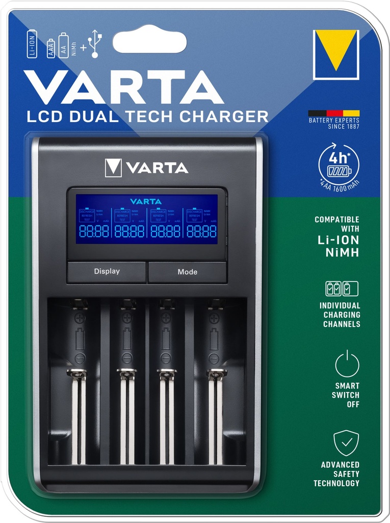 Varta LCD Dual Tech Charger